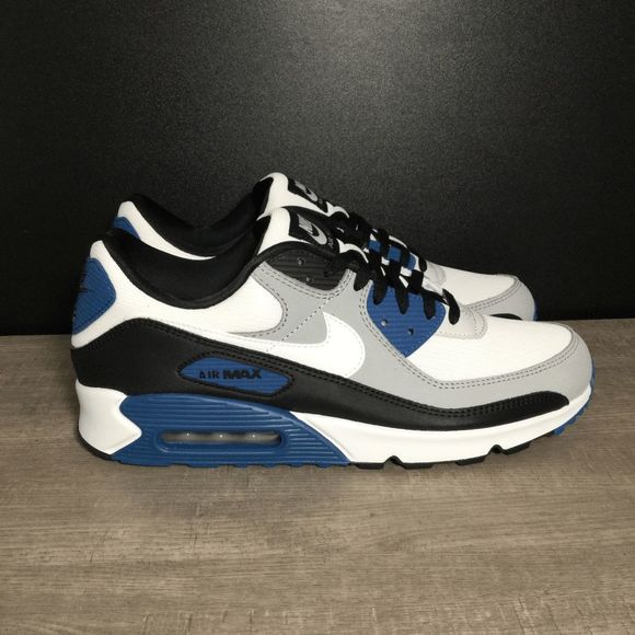 Nike Other - Nike Air Max 90 Shoes Teal Blue White Black Grey FB9658-002 Men's Size 13